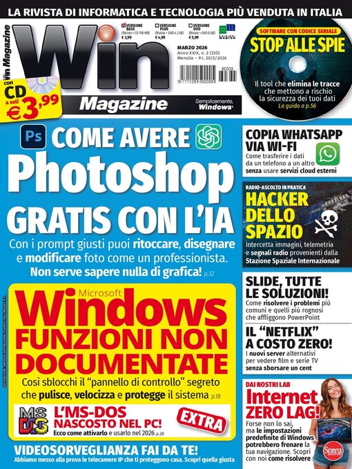 Title details for Win magazine by Sprea S.p.A. - Available